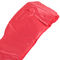 أحمر اللون تي شيرت أكياس التسوق غير مطبوع منقوش مخصص أدلى سمك