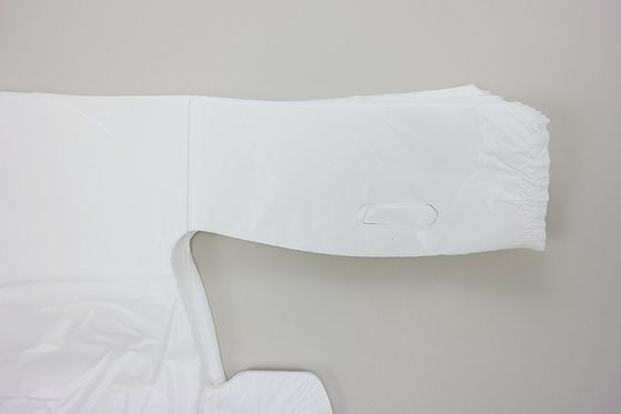 تي شيرت أكياس التسوق 13 هيئة التصنيع العسكري.  1000 / القضية ، WHITE اللون مع الطباعة والمواد HDPE