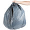 رمادي اللون المعاد تدويرها أكياس القمامة الحمام 33 غالون 1.6 مل حجم حسب الطلب