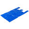 35 Mic أزرق غير مطبوع تي شيرت أكياس التسوق LDPE المواد 18 &amp;quot;X 7&amp;quot; X 32 &amp;quot;